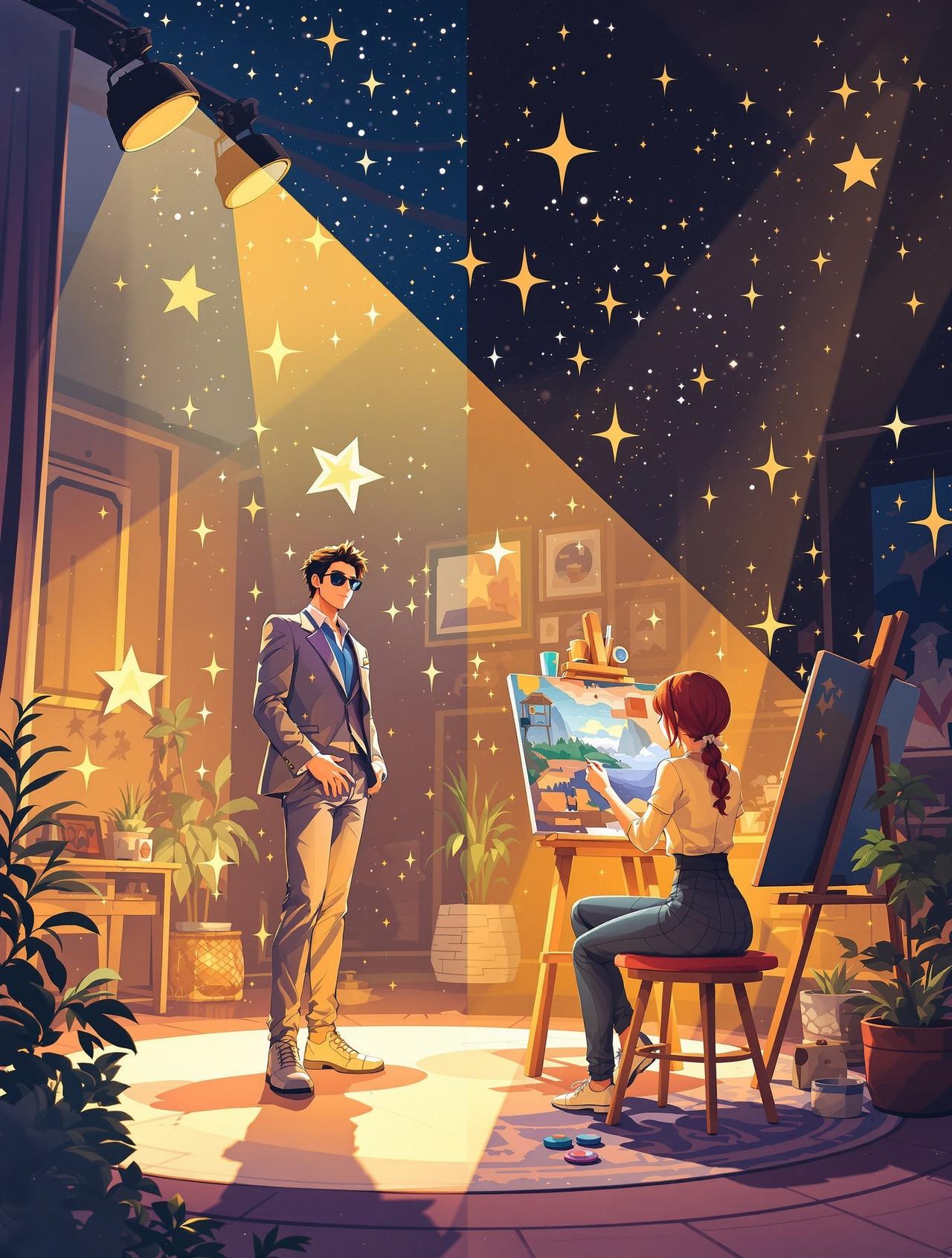 Al漫剧黄 - 星辰不及你温柔